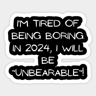 In 2024 Sticker